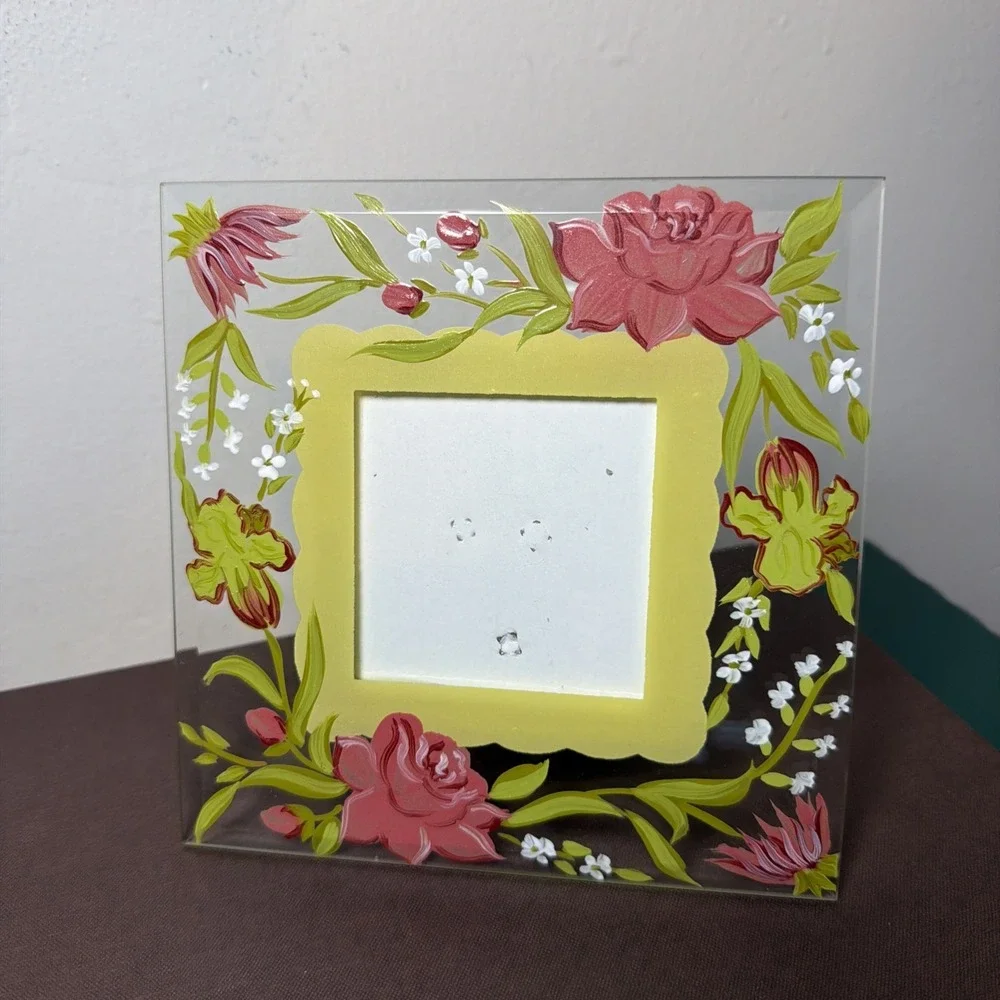 Handcrafted hand painted